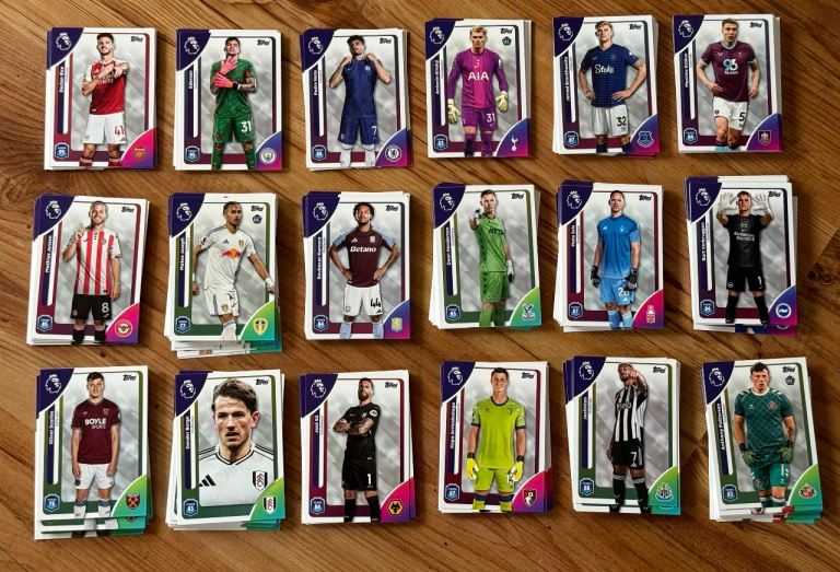 223 Topps premier league 2026 football cards - open to offers
