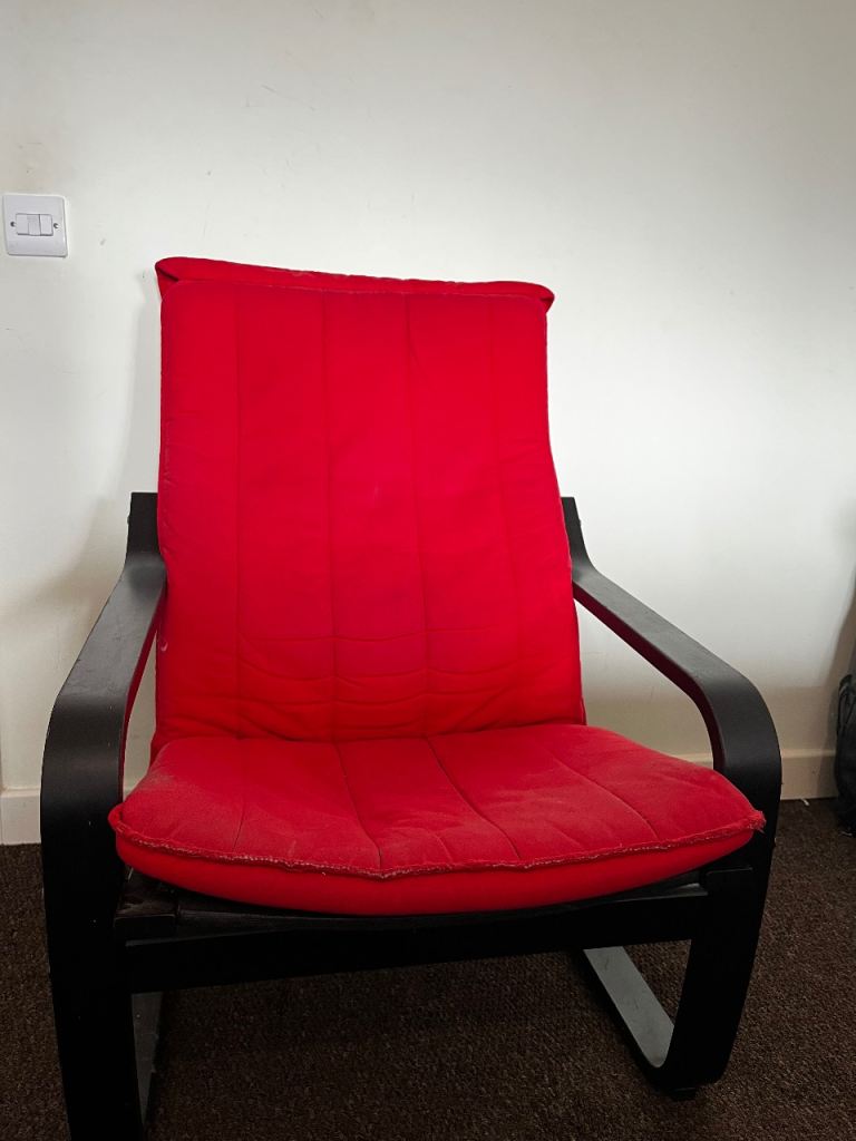 Used IKEA chair and stool