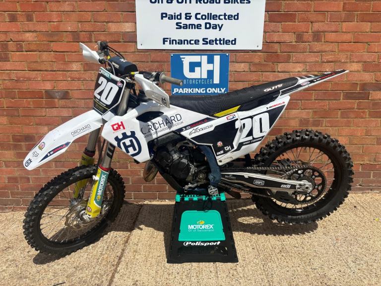 2023 HUSQVARNA TC125 - 57 HOURS - 1 OWNER - VERY GOOD CONDITION
