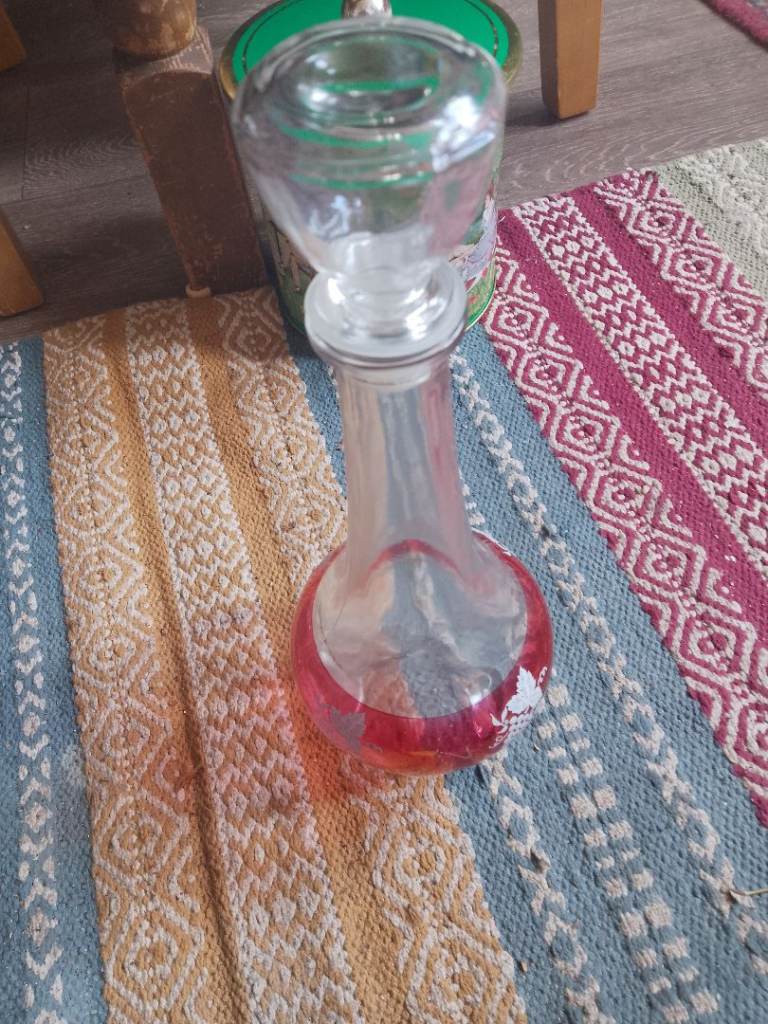 Wine/sherry glass decanter