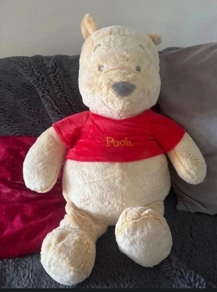 Large Winnie the Pooh Soft Toy – Good Condition