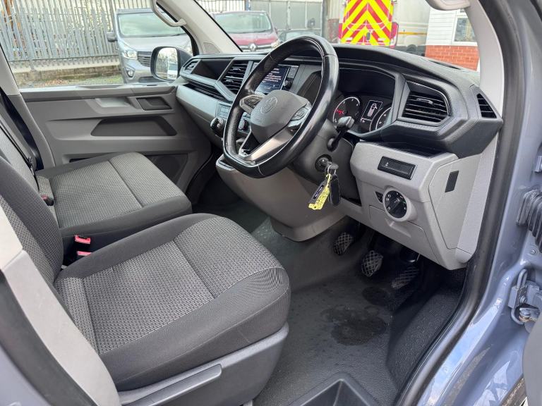 2022 Volkswagen Transporter T6.1 Highline 150 BHP. Pure Grey. 6 Sp Manual. AC. 