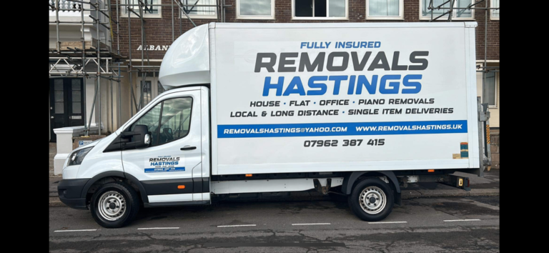 MAN AND VAN HASTINGS FROM £50PH,HOUSE FLAT OFFICE PIANO REMOVALS, SINGLE ITEMS,HOUSE CLEARANCE