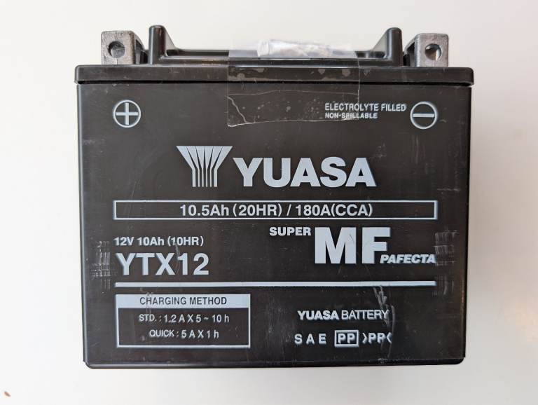 Motorcycle 12v AGM Battery 