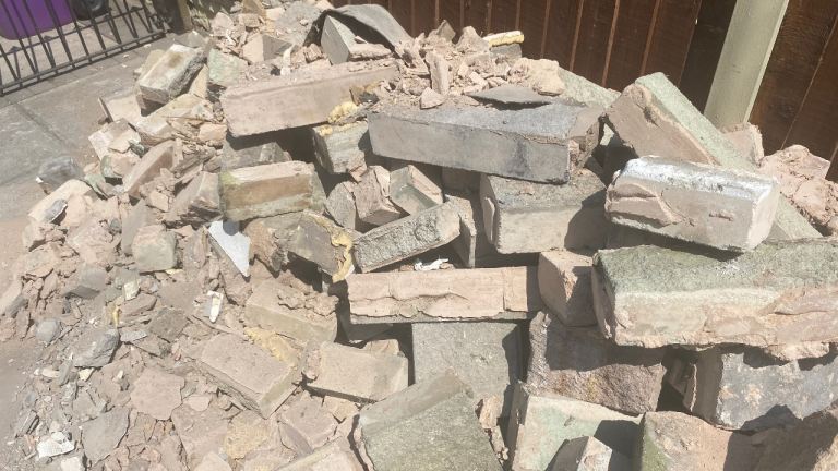 Free to take RUBBLE BRICKS 