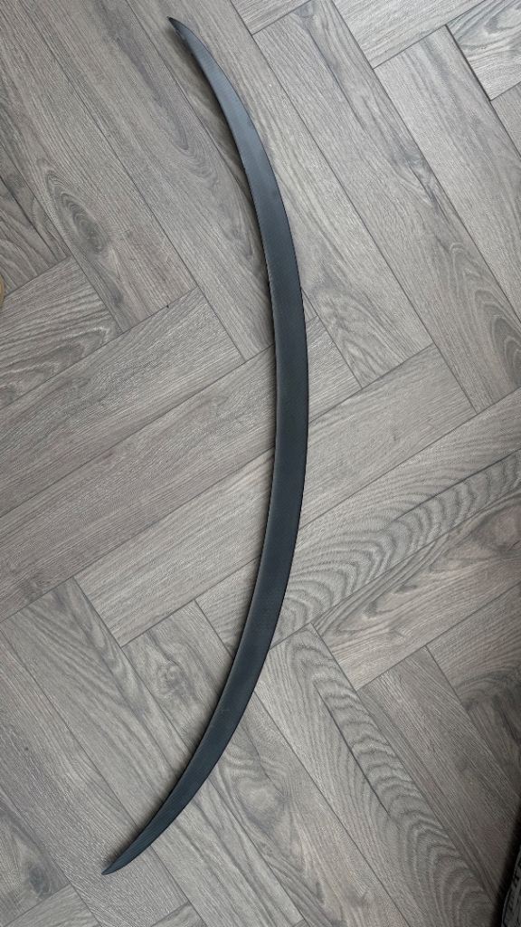 Genuine Tesla Model 3 Performance carbon fibre rear spoiler