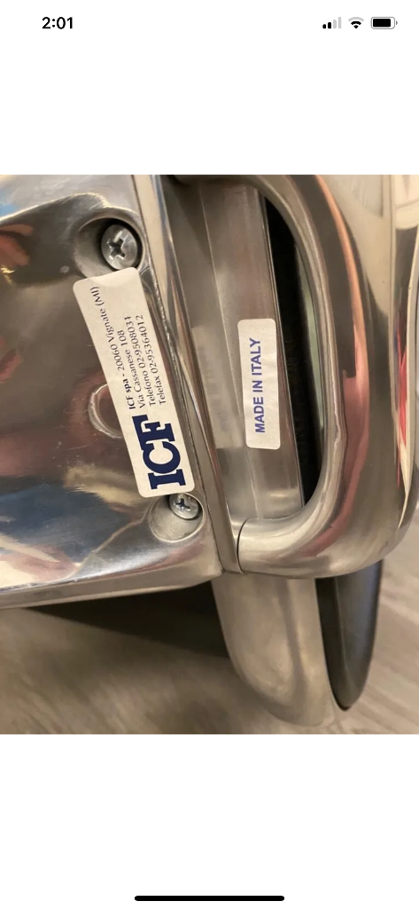 Icf Vitra Eames ae08 new leather chair aluminium frame