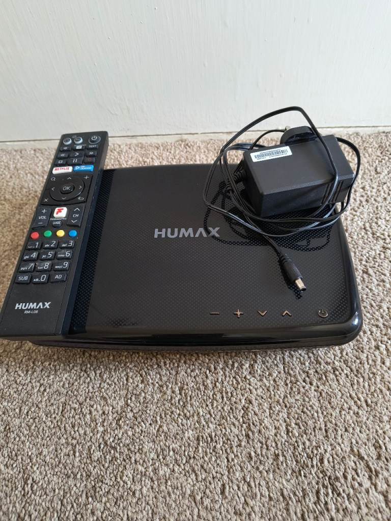Humax Freeview HD Recorder with Remote and Power Supply