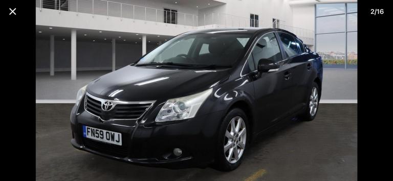 2009 Toyota Avensis 1.8 V-Matic TR Saloon 4dr Petrol Multidrive Euro 4 (146 ps)