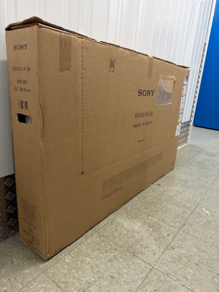 New 2025 SONY BRAVIA 8 II 55 inch QD-OLED 4K HDR AI Smart TV K55XR8M25BP RRP £1799