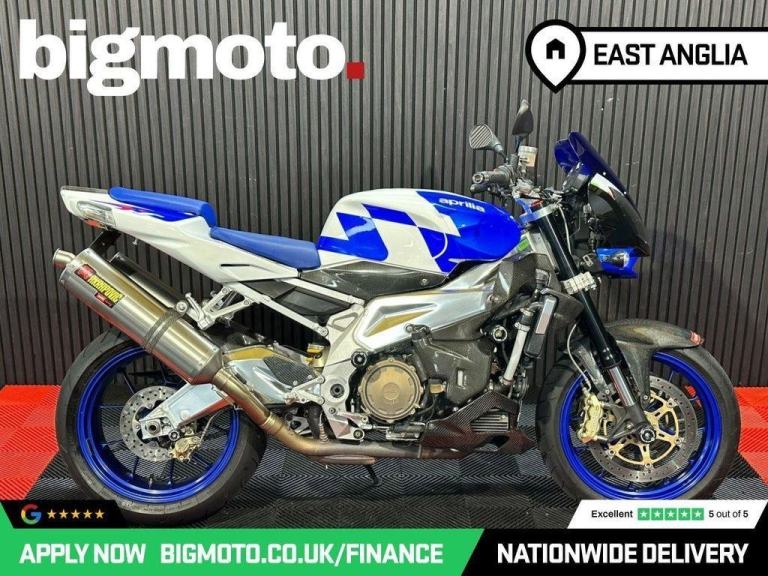 2007 57 APRILIA TUONO 1000 FINANCE SPECIALISTS APPLY NOW