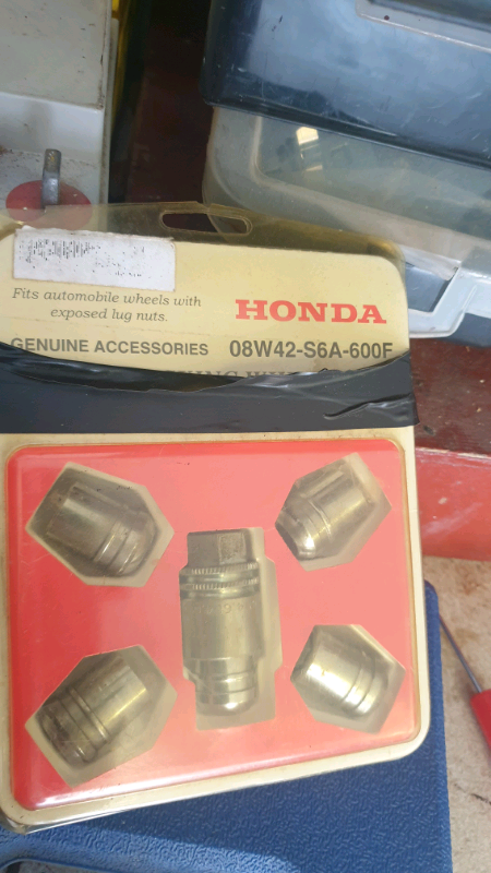 Genuine Honda Locking Wheel Nuts