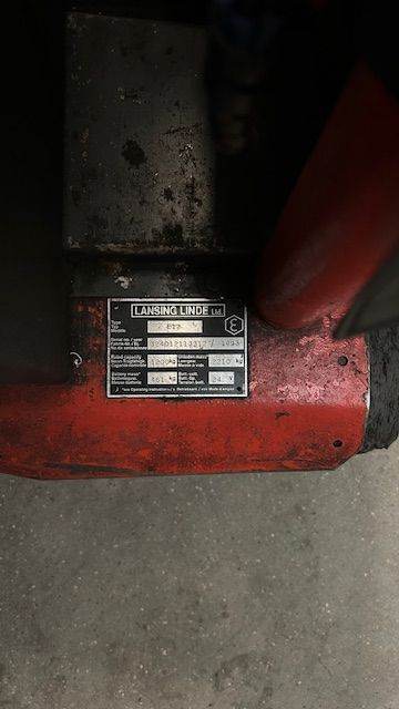 linde e12 forklift