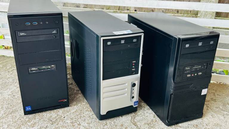 3 x PC Case / Parts 
