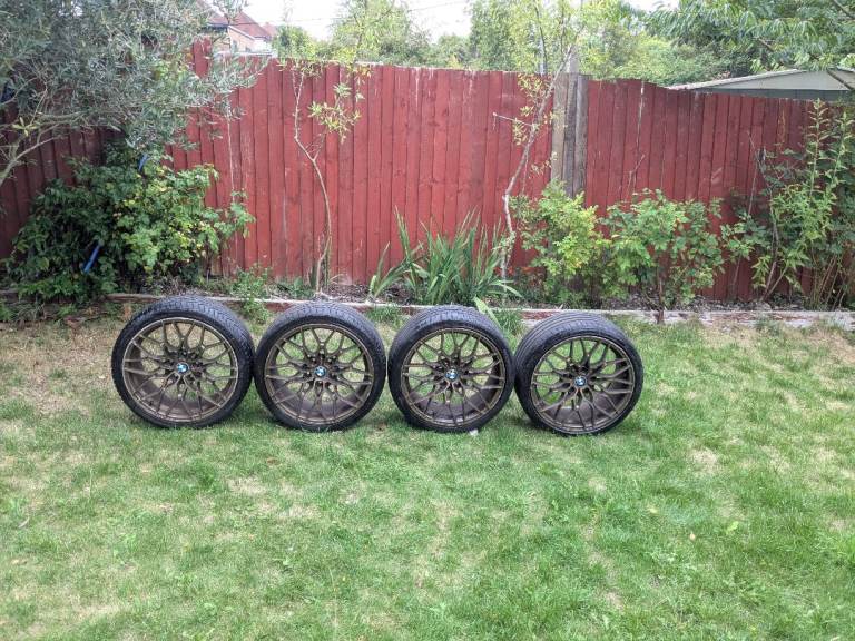5x120 BMW Style 827M M Sport 18 inch alloys wheels 