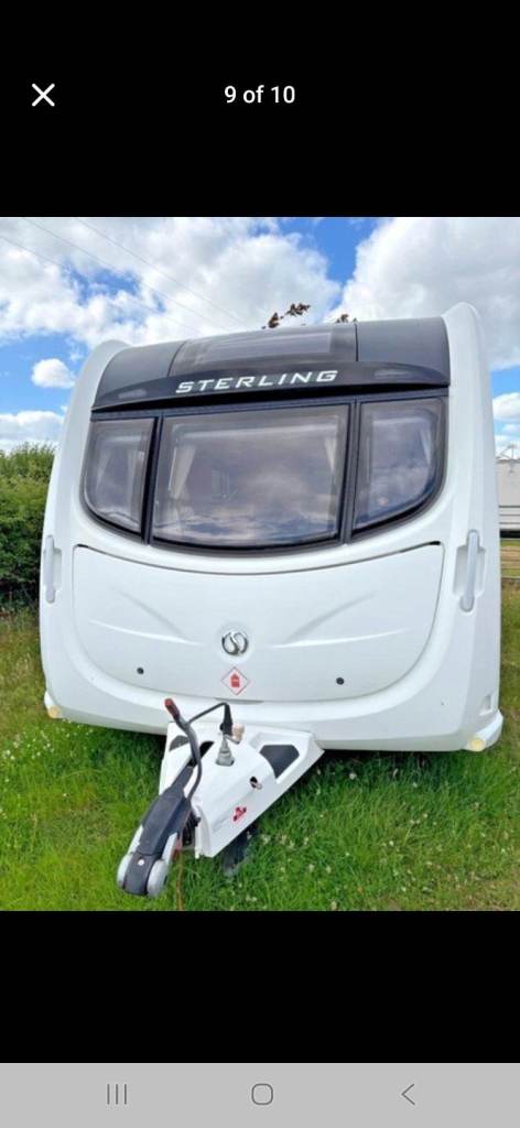 Sterling elite diamond 2birth caravan 