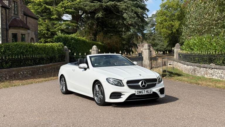 MERCEDES-BENZ E-CLASS 2018 Premium Plus Convertible  FSH - ULEZ - Burmester - Virtual Dash - Carplay