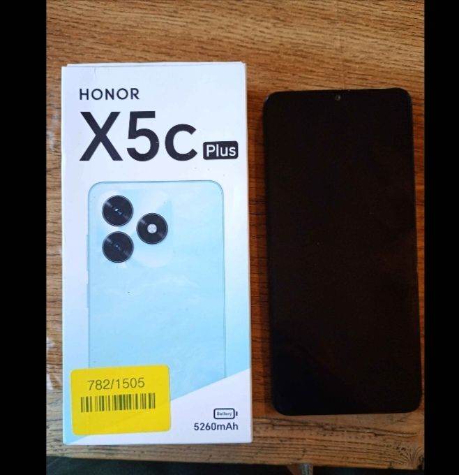 Honor X5c Plus Mobile Phone – Black, As New