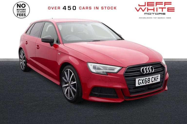 2018 Audi A3 1.6 TDI 30 Black Edition Sportback 5dr (TECHNOLOGY PACK) Hatchback Diesel Manual