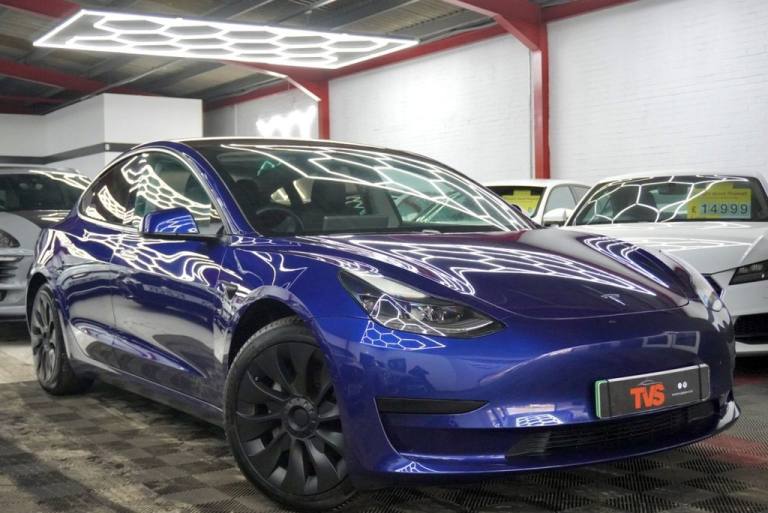2021 Tesla Model 3 Standard Range Plus Saloon 4dr Electric Auto RWD (241 bhp) Saloon ELECTRIC Aut...