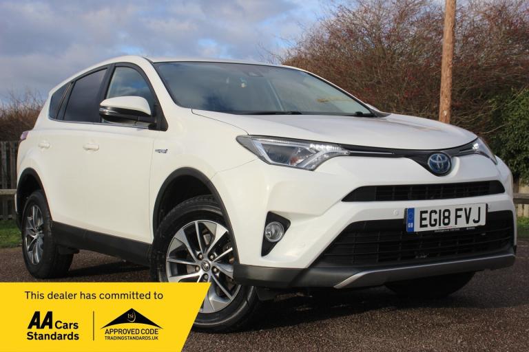 2018 Toyota RAV4 2.5 VVT-i Hybrid Icon TSS 5dr CVT [Cloth] 2WD ESTATE Petrol/Electric Hybrid Auto...