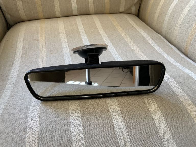 Car interior rear view mirror