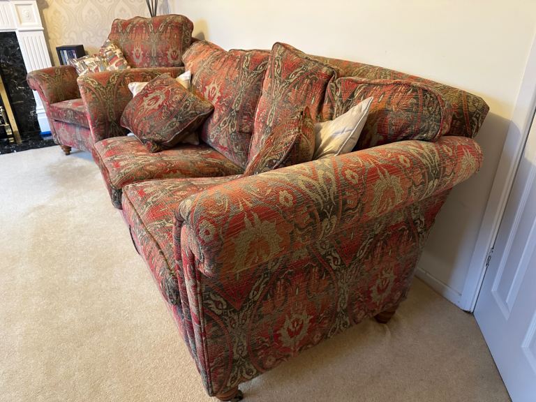 Duresta Sofa & Armchair Set – Good Condition