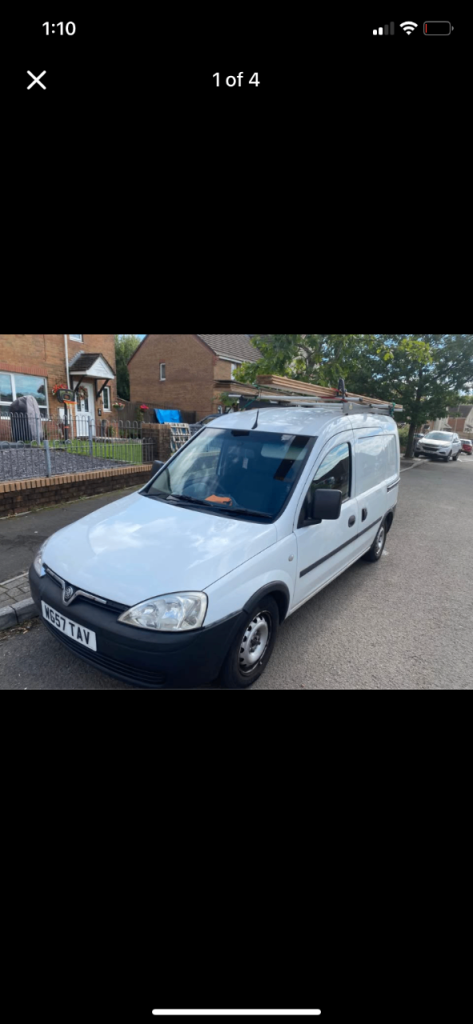 Vauxhall, COMBO, Car Derived Van, 2007, Manual, 1248 (cc)