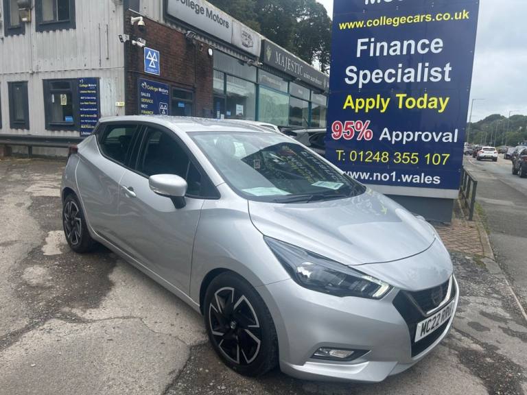 2022 Nissan Micra 2022/22 1.0 IG-T ACENTA XTRONIC 5d 92 BHP Automatic, Only 1 Owner from new, Hat...