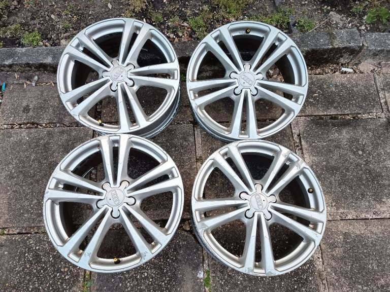 AUDI A3 18" INCH S-LINE ALLOY WHEELS/RIMS ONLY. 5X112. SPORT/TFSI/VAG. 8V0601025
