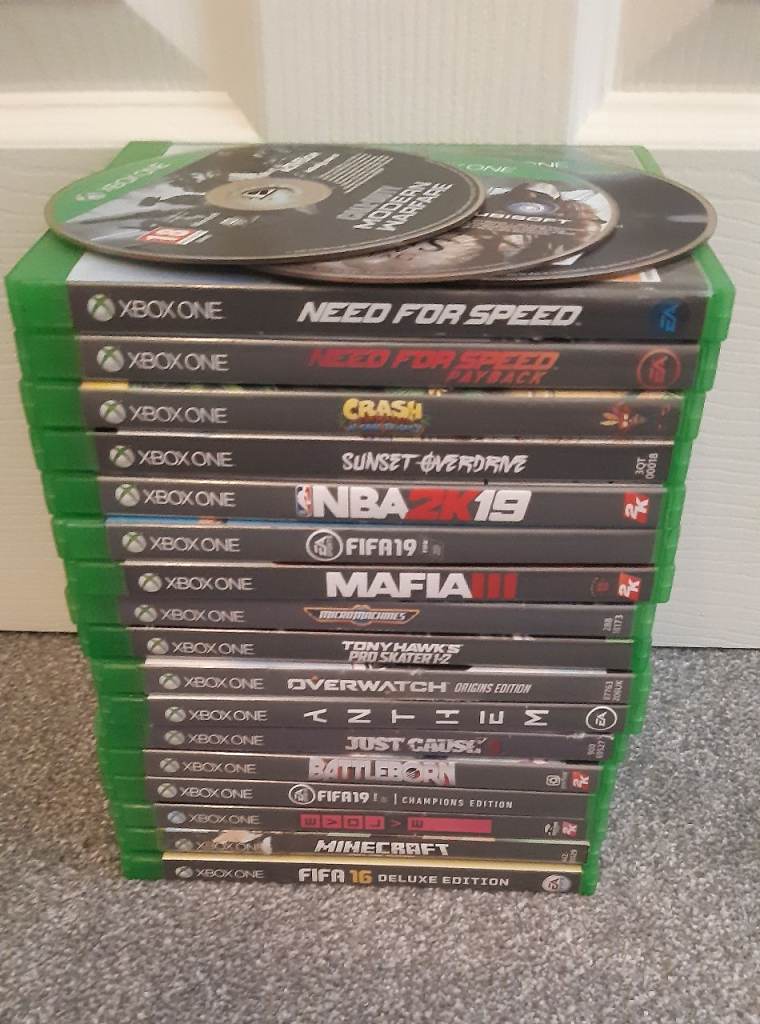 Xbox One Games Bundle – FIFA, Need for Speed, Minecraft & More