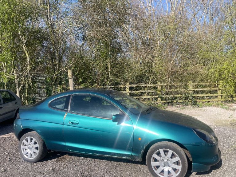 FORD PUMA 1.6 16V COUPE 51 REG GREEN 3 DOOR MOT JUNE 18TH 2026 SERVICE HISTORY LOW INSURANCE 