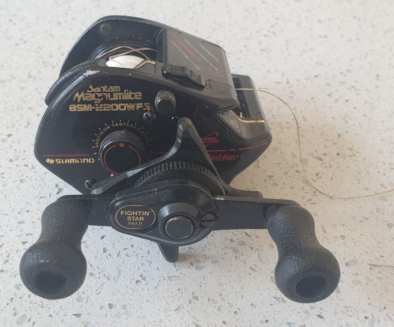 Bantam magnumlite speed master with fightin star shimano BSM 2200 WFS 6.1 Gear