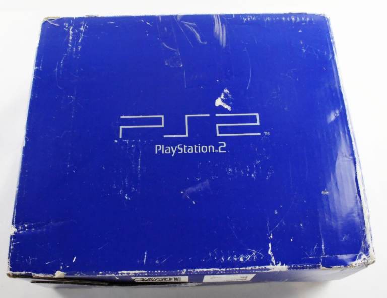 BOXED SONY PLAYSTATION 2 CONSOLE. 