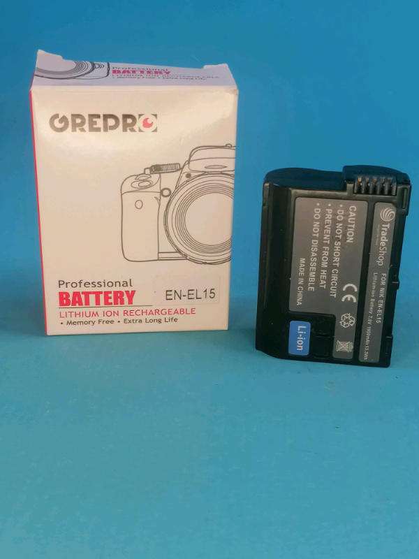 Professional battery Lithium ION Rechargeable. 
