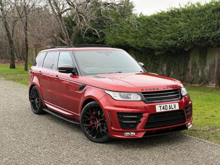 2014 [63] LAND ROVER RANGE ROVER SPORT 3.0 DIESEL SDV6 HSE DYNAMIC RED 76K FSH