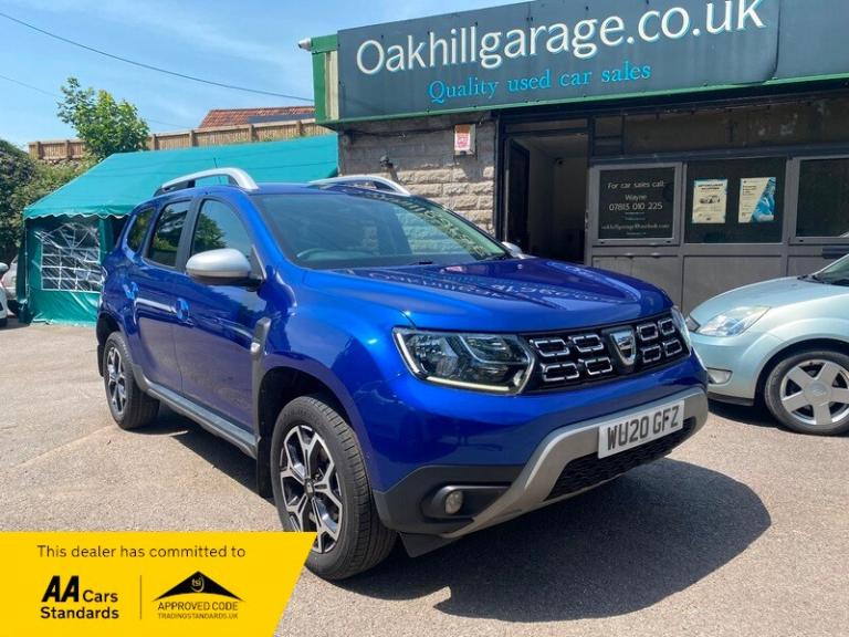 Dacia Duster PRESTIGE TCE 1.3cc ONE OWNER. FULL SERVICE HISTORY. Two Key remotes