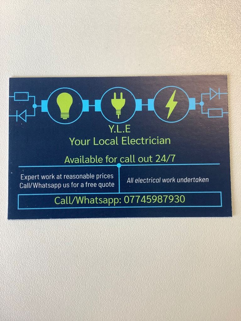 Your Local Electrician - 24/7 CALL OUT