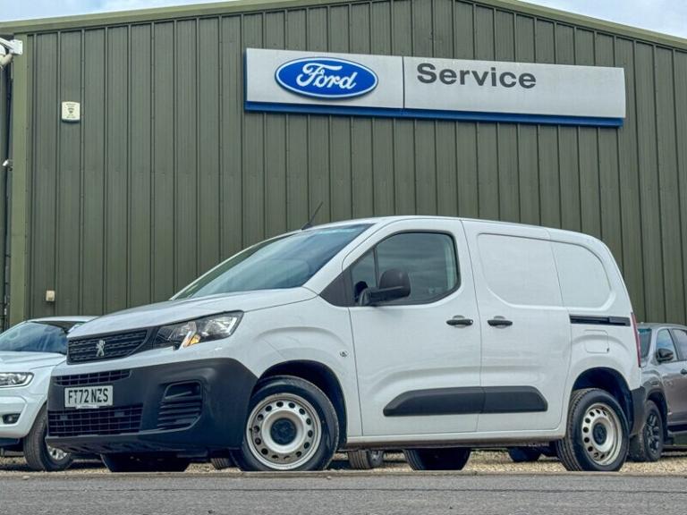 2023 Peugeot Partner SWB L1H1 Low Roof Professional Premium Plus Air Con Sensors EURO 6 Panel Van...