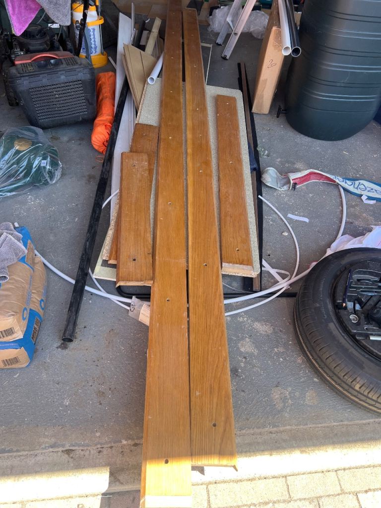 RECLAIMED SOLID OAK SKIRTING BOARDS
