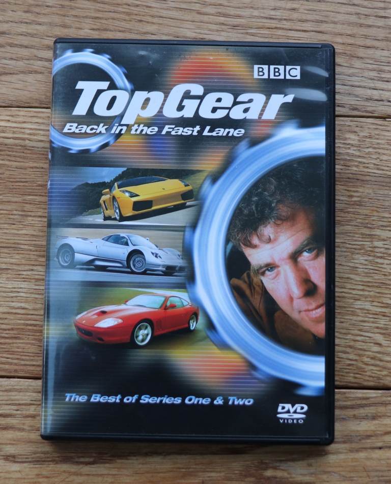 BBC Top Gear Back in the Fast Land DVD (Best of Series 1 & 2)