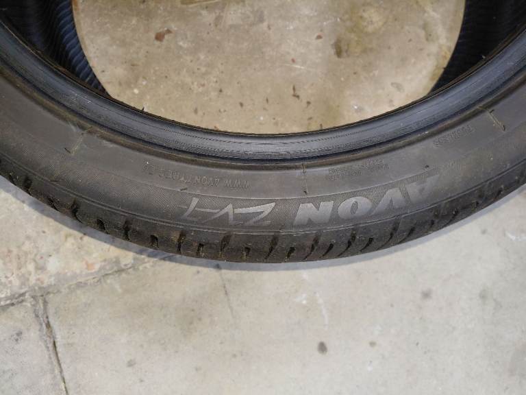 Avon Zv7 Tyres.