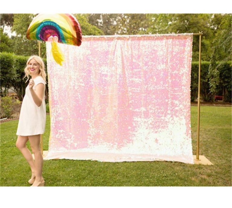 Bnip Sequin backdrop