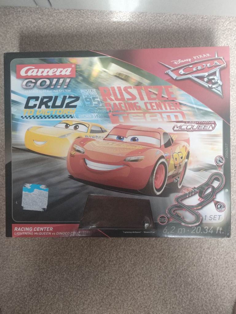 Carrera Go!!! Disney Pixar Cars Rusteze Racing Center Slot Car Set