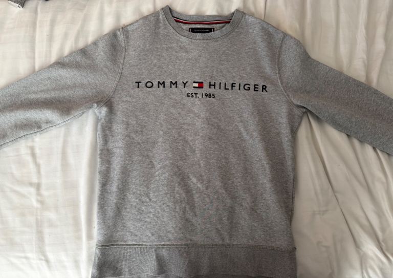 Tommy Hilfiger Grey Sweatshirt Size S