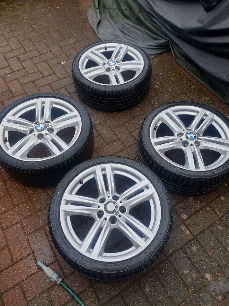 18" bmw alloys 5x120 f20 f21 m sport 386m
