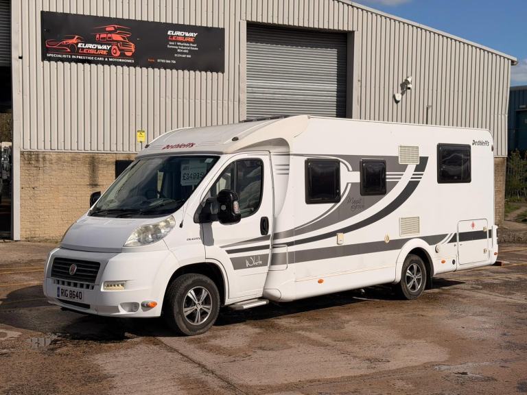 2012 FIAT DUCATO DETHLEFFS MAGIC EDITION WHITE 4 BERTH MOTORHOME WITH ISLAND BED