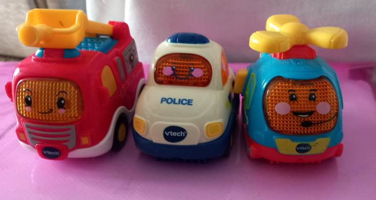 VTech Toot-Toot Drivers – Fire Engine, Police Car & Helicopter
