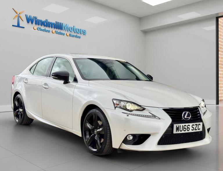2016 Lexus IS 2.5 300h Sport E-CVT Euro 6 (s/s) 4dr SALOON Petrol/Electric Hybrid Automatic