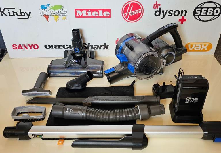 Vax blade one per cordless handheld vacuum cleaner with lots of accessories, charger etc